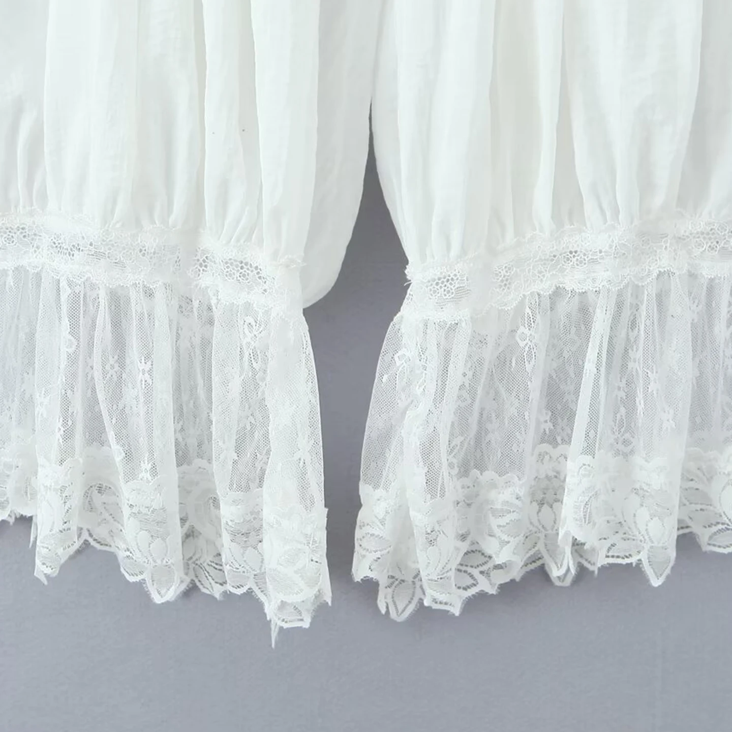 Faionable فضفاض الدانتيل المشذبة السراويل النسائية تنوعا Personali شتاء 2025 وصول جديد سراويل تقليدية بواسطة Z #3