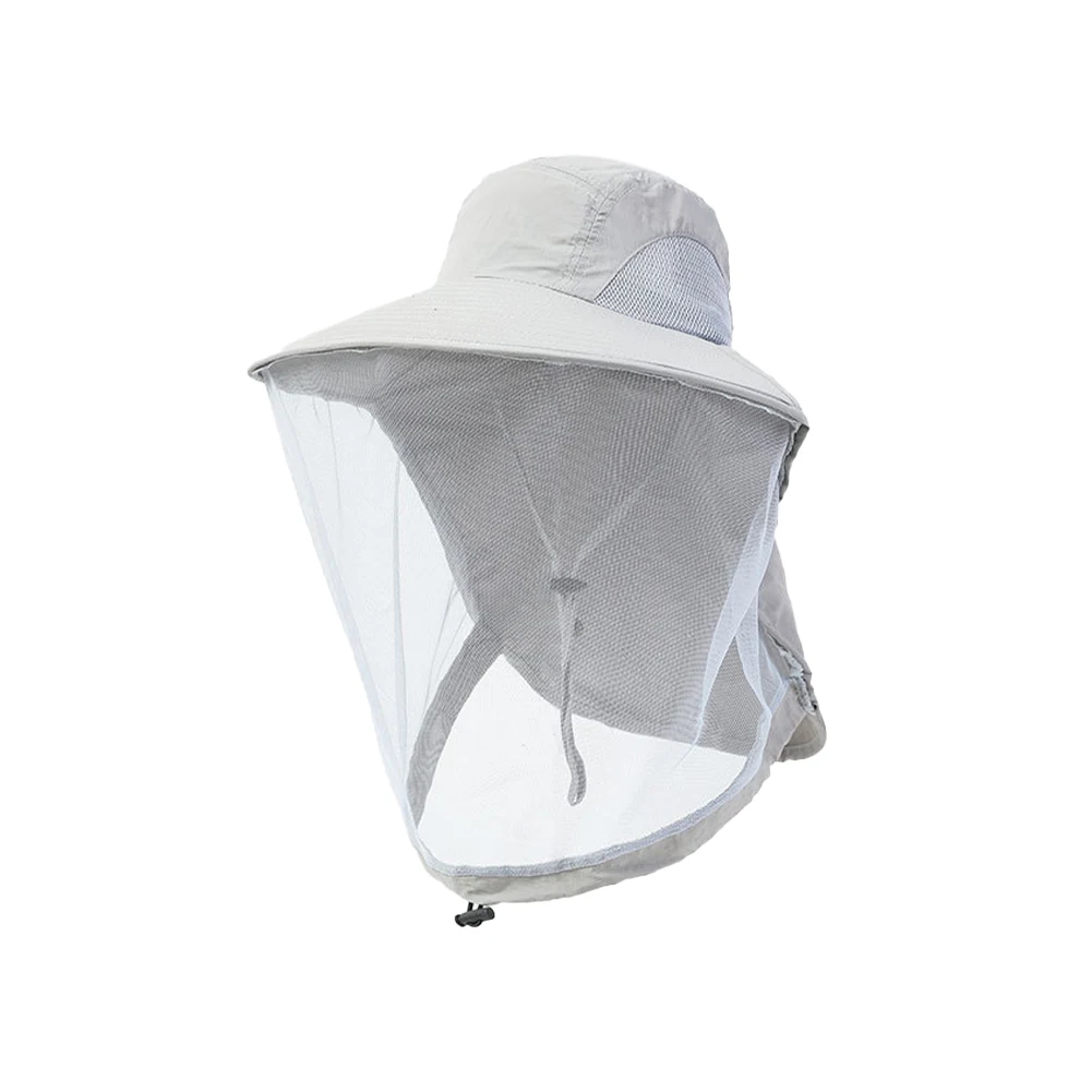 Mosquito Head Net Hat, Sun Hat, Bee Keeper Hat with Netting, Professional Outdoor Supplies for Fishing Gardening Camping Hiking