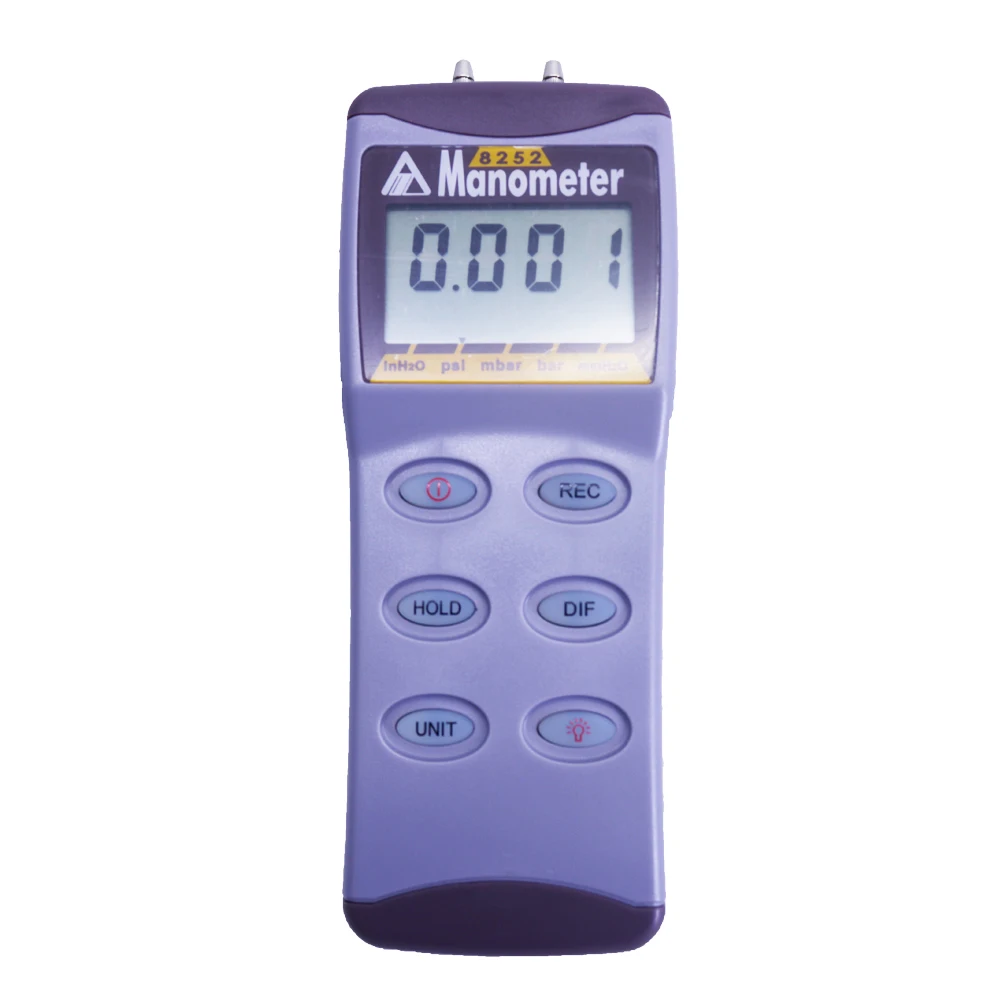 AZ8252ความดันดิฟเฟอเรนเชียล2 PSI แบบพกพา