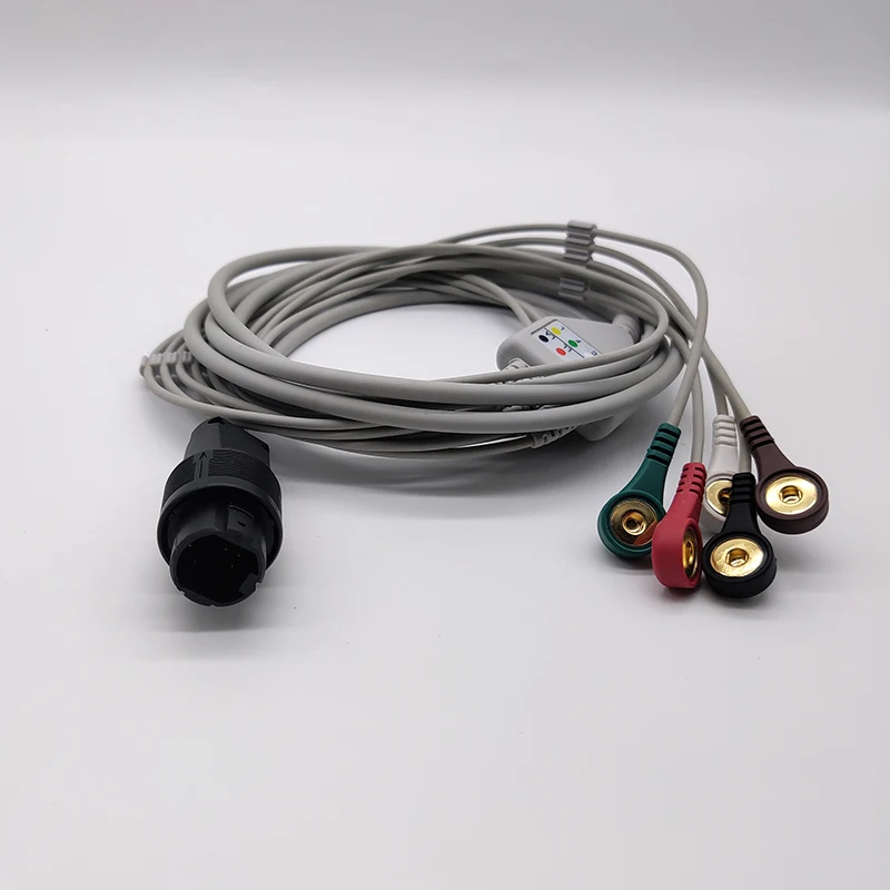 8 Pin HEYERS/SAADATS/SIARES ECG/EKG Cable