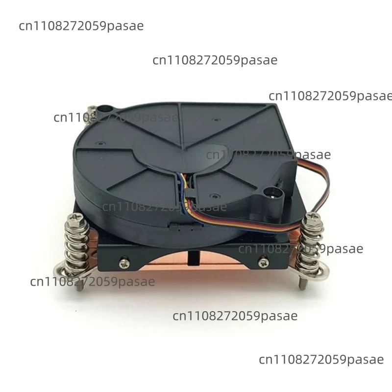 The radiator is made of all-copper, 1U server, industrial control temperature control, turbine fan side exhaust