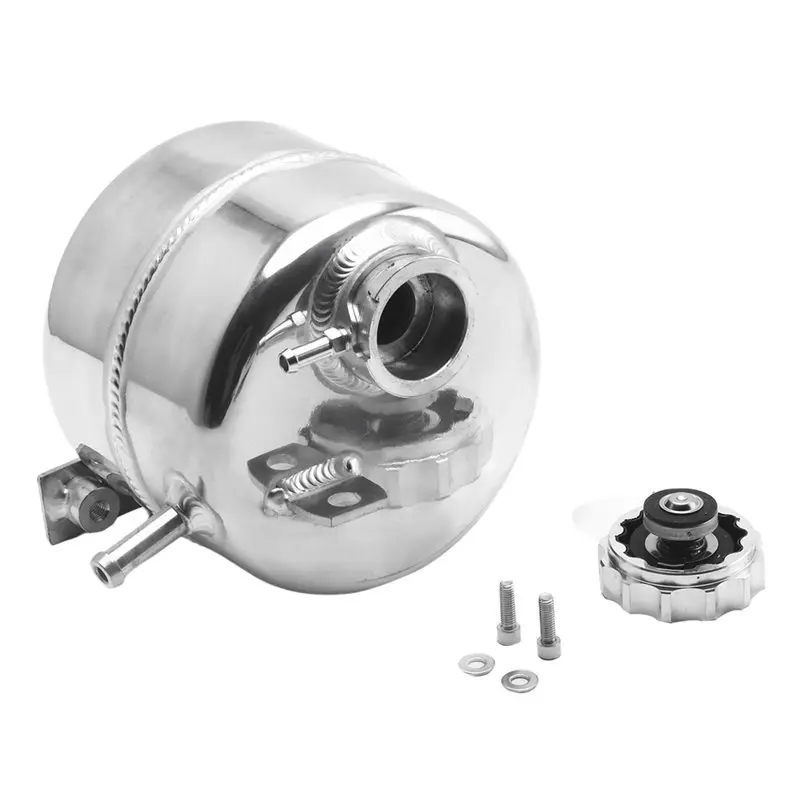NEW HOT In Stock-For BMW Mini R52 R53 Cooling System Water Tank Aluminum Alloy Polishing Oil Can Coolant Tank