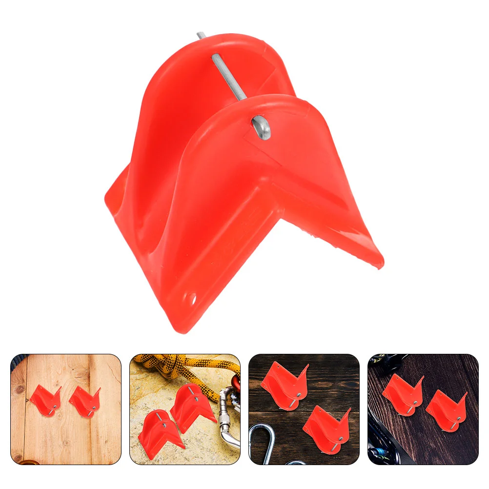 4 Pcs Lightweight Rope Protector Harness Safety Lanyard Plastic Gadgets Climbing Ropes Edge