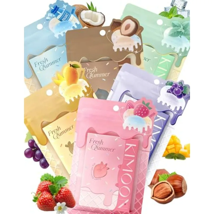 

600 Sheets Oil Blotting Paper with Patterns - Absorbs Excess Face Oil, Controls Shine, Gentle for Makeup Use