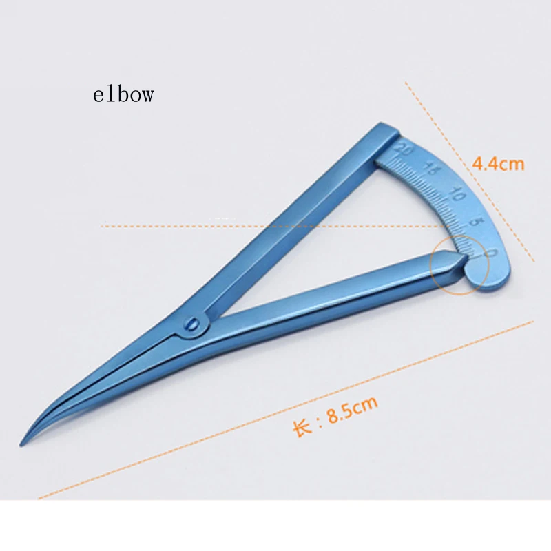 Plastic Surgery Eye Measuring Ruler Eye Gauge Double Eyelid Design Tool Ophthalmology Measuring Instrument