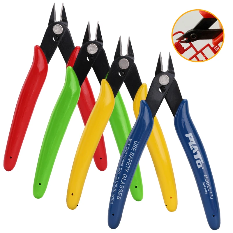 Pliers Multi Functional Tools Electrical Wire Cable Cutters Cutting Side Snips Flush Nipper Hand Repair Tool