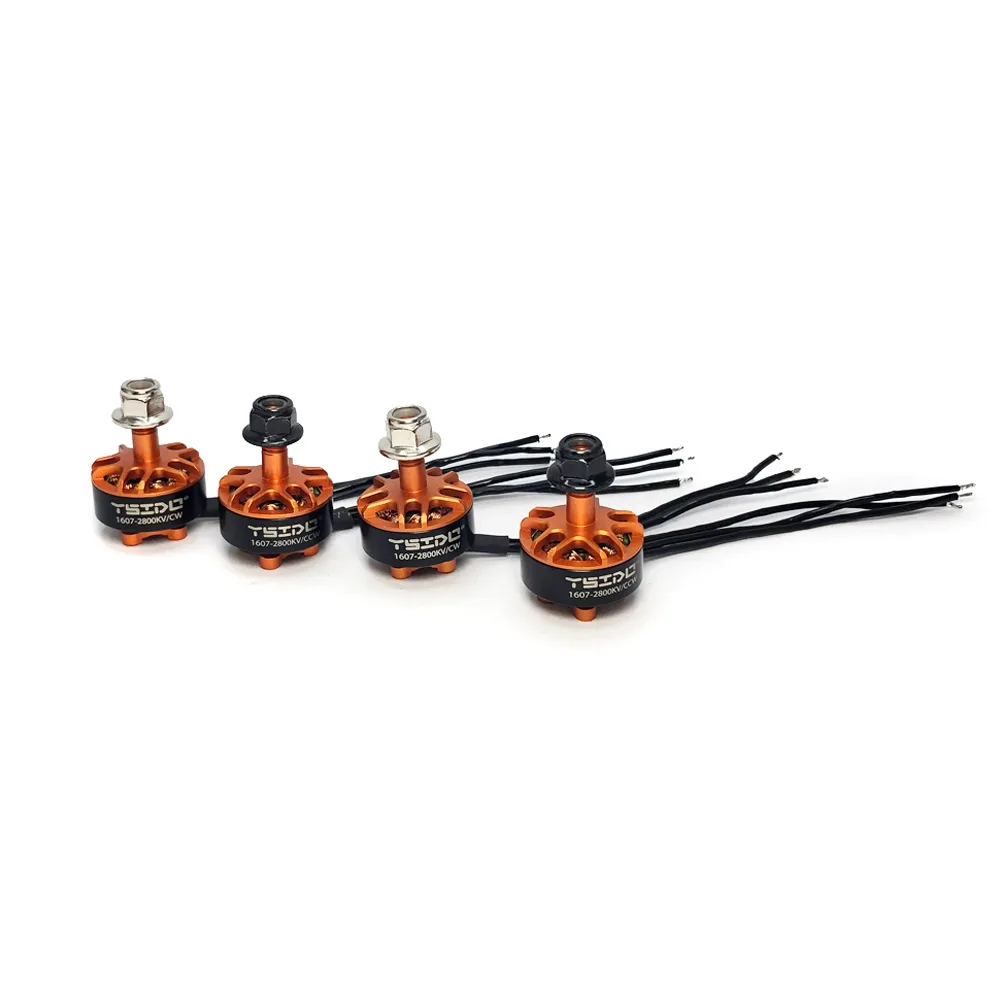 4pcs YSIDO 1607 Brushless Motor 2800KV 3850KV 2-4S M5 Shaft CW/CCW for RC FPV Freestyle 3inch Cinewhoop Ducted Drones Tyro79