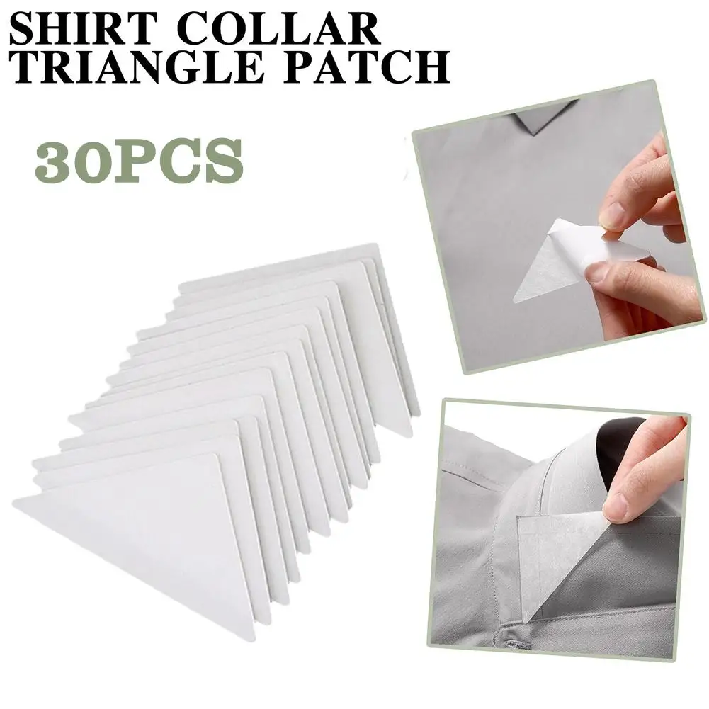 Collar Corner Anti-curling Horn Fixed Brace Disposable Tape Invisible Collar Styling Invisible Strap Self-adhesive Triangle S9X1