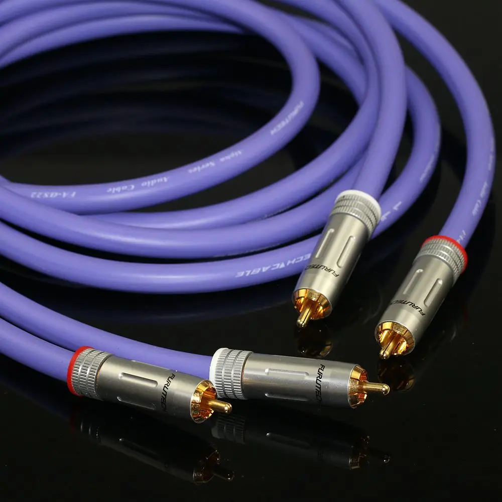 

FURUTECH FA- α S22 OCC flagship version audio cable signal cable RCA two to two audio amplifier connection