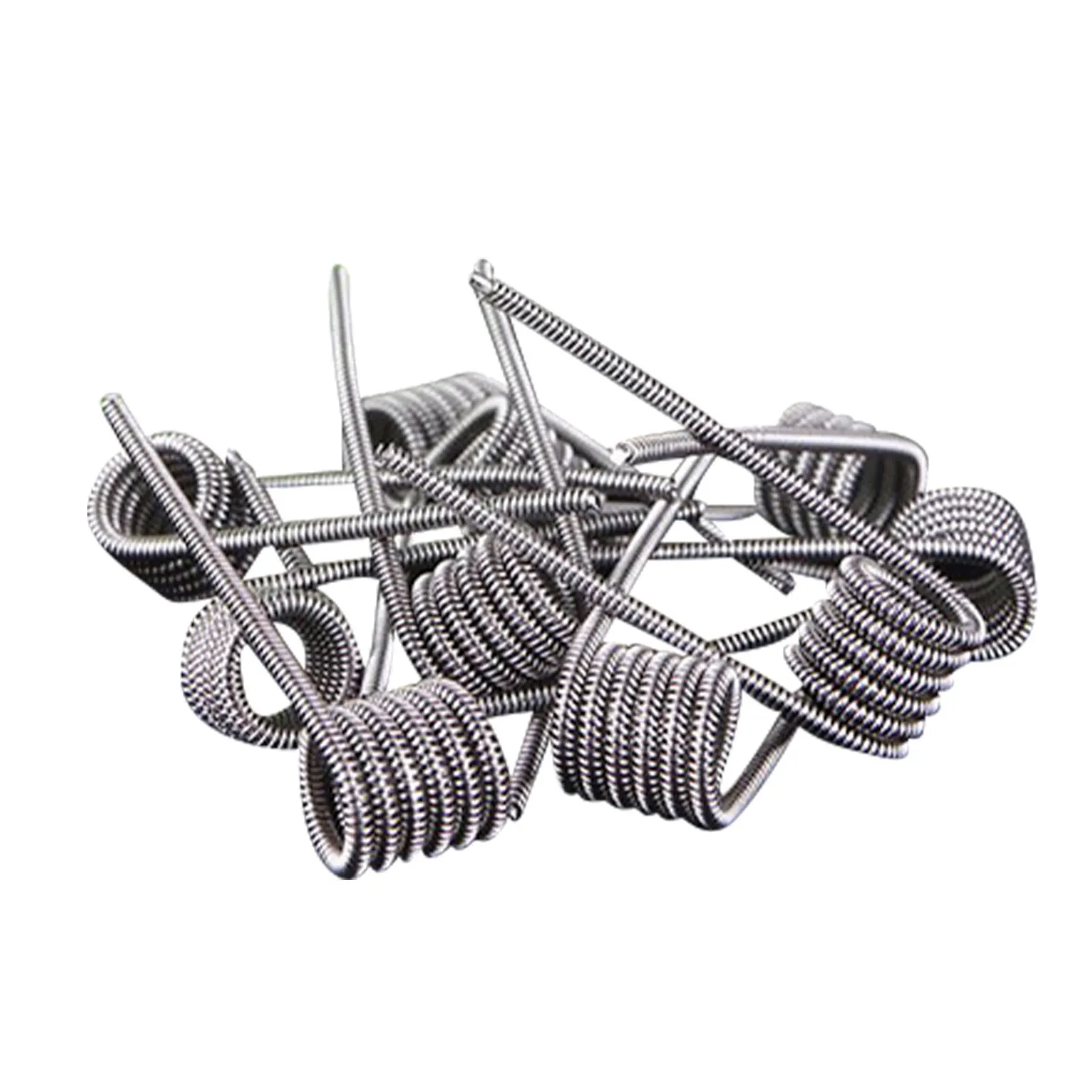 10pcs Hobby Use Hive Fused Portable Accessories Premade Stainless Steel Heating Wire Quad Tiger With Box Prebuilt Coils Durable