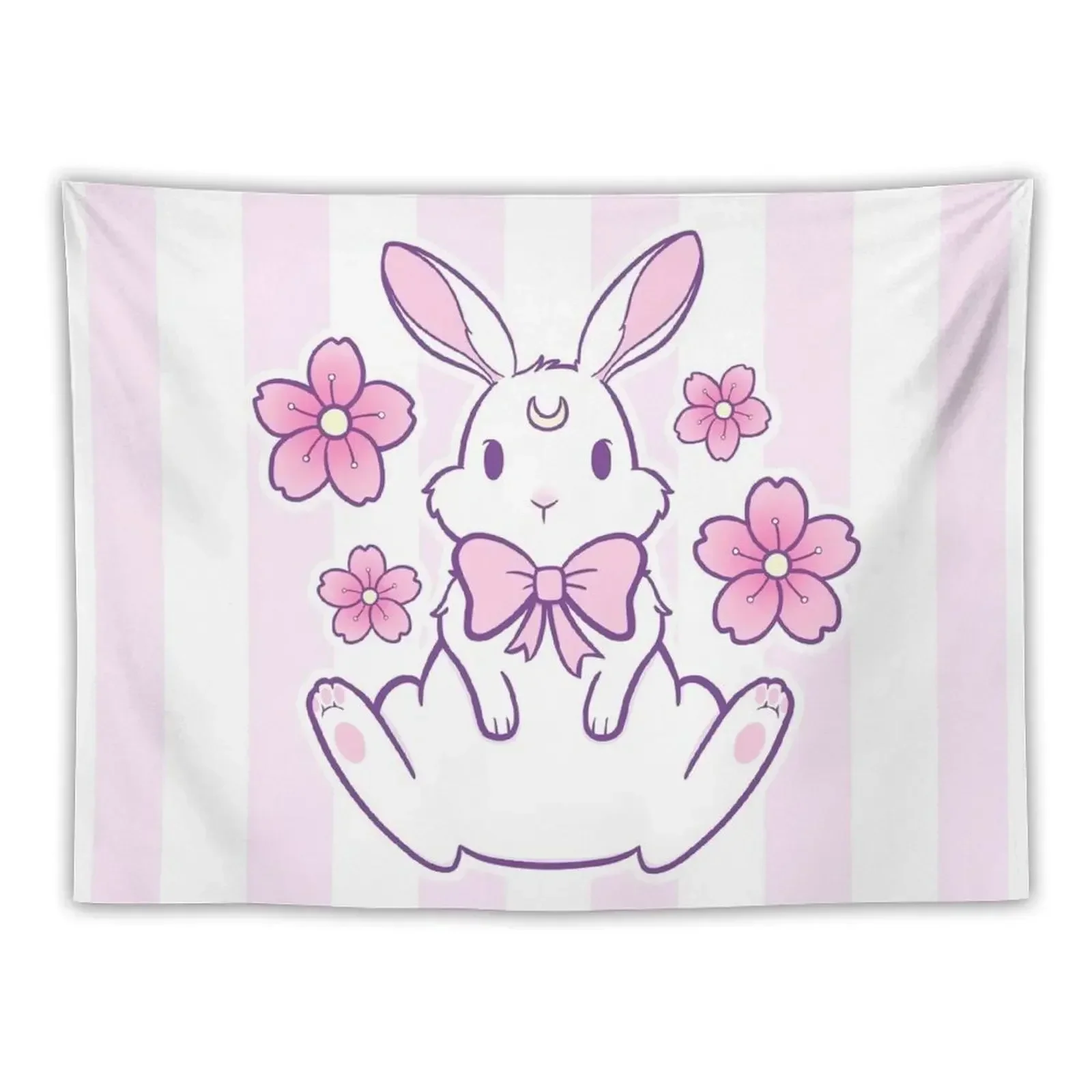 

Sakura Bunny 02 | Nikury Tapestry Wall Decor Hanging Decorative Wall Tapestry