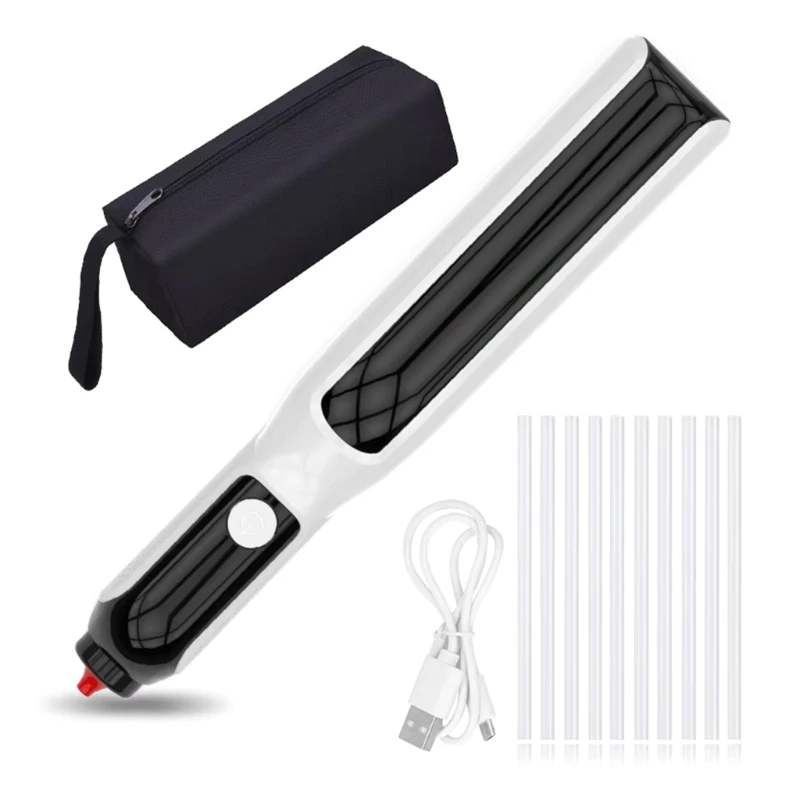 

Professional Cordlessly Glues Guns Dispenser Temperature Control Feature Light weight Construction Crafting DIY