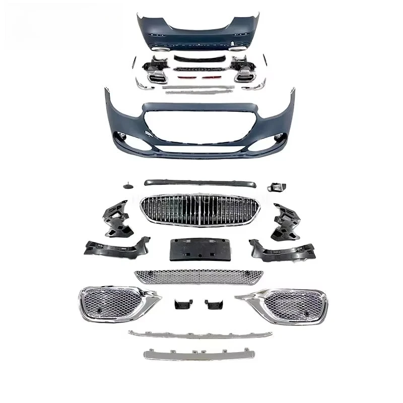 

New High-Quality Upgrade Bumper Bodykit With Clips For Mercedes-Benz E-Class W213 LCI 2020+ To 680 Clip-On
