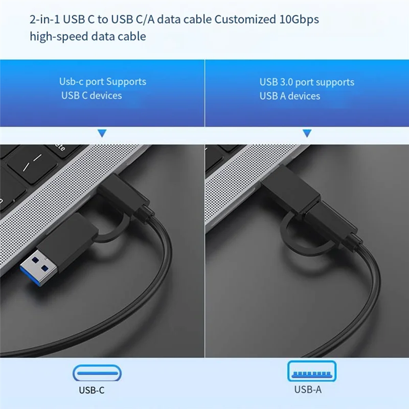 A43M New 6-In-1 Cfexpress Type A Card Reader USB3.2 Multi-Card Simultaneous Reading 10Gbps SD/TF/CF/XD/MS/Cfe-A Card Reader