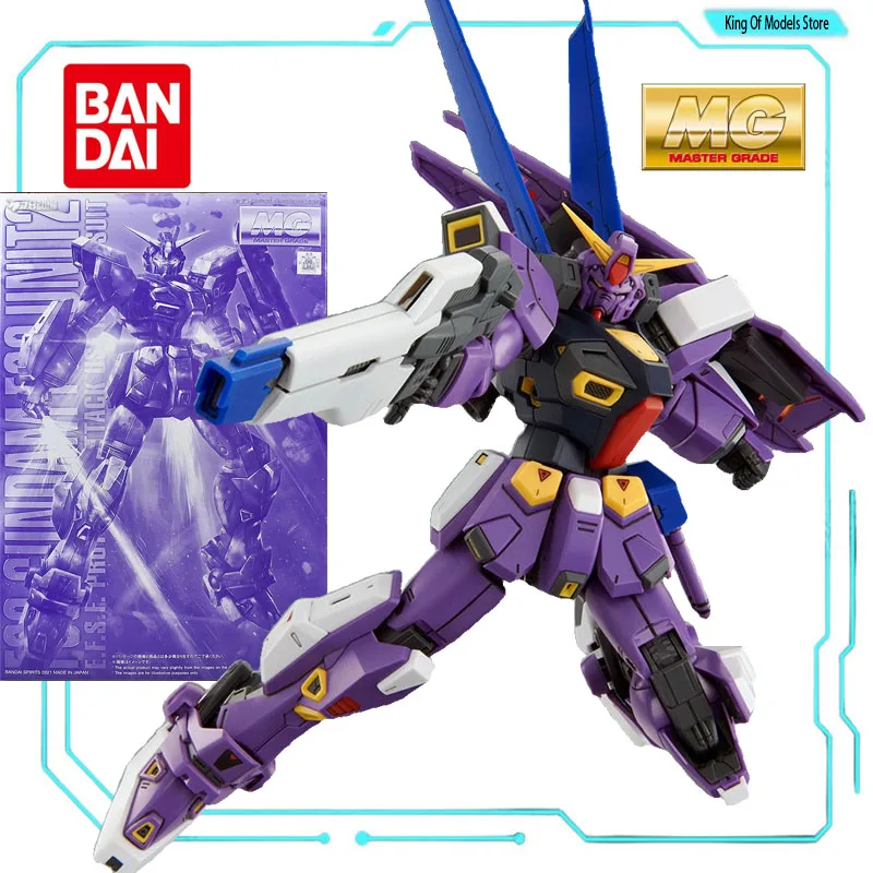 Bandai Original MODEL KIT GUNDAM MG PB 1/100  F90 ALL Anime Action Figure Assembly Model Toys Gifts for Boys Foam Box Packaging