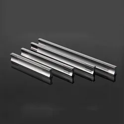 Long Cupboard Kitchen Hardware Modern Silver Black Gold Wardrobe Closet Pull Zinc Alloy Cabinet Drawer Handle Box Knob