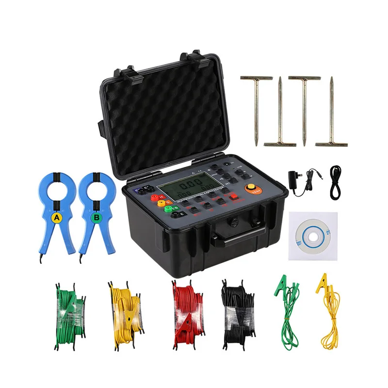 JSDZ906 Multifunctional Dual Current Clamp Meter Grounding Resistance Tester and Multifunctional Type Product