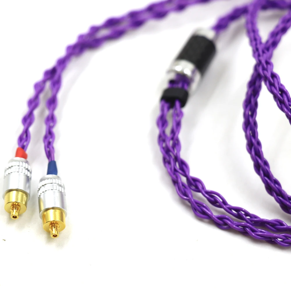 سماعة رأس هالداني رولاندبنفسجي واحدة كريستال فضي لسوني IER-M7 M9 Z1R استبدال ترقية الكابلات