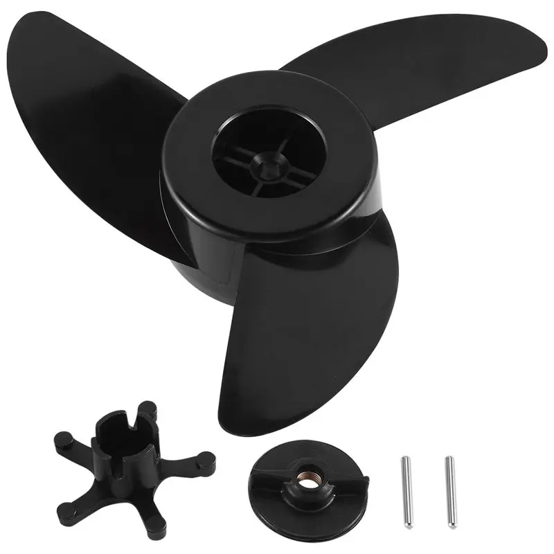 A76T-Boat Propellers Electric Outboard Motor Prop For ET44L ET54L D65L Trolling Motors Mount Accessories/Boat 3-Blades