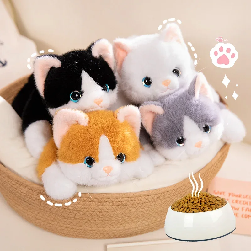 40~65CM Cat Plush Toy Splicing Plush Kawaii Cat Sleeping Leg Doll Festival Gift For Children Birthday Gift