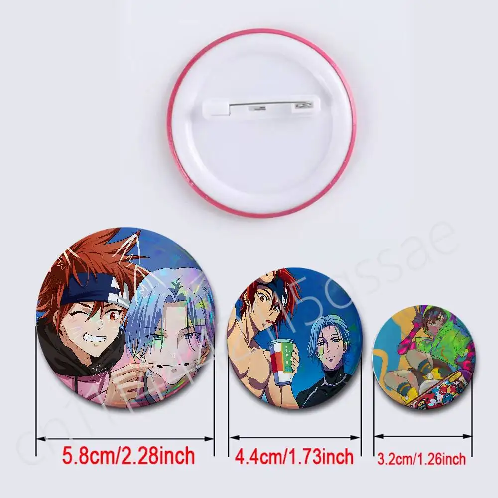 FOR SK8 The Infinity Badges Tinplate Soft Button Pin Brooch Metal Badge Custom Jewelry Accessories Hat Bag Lapel
