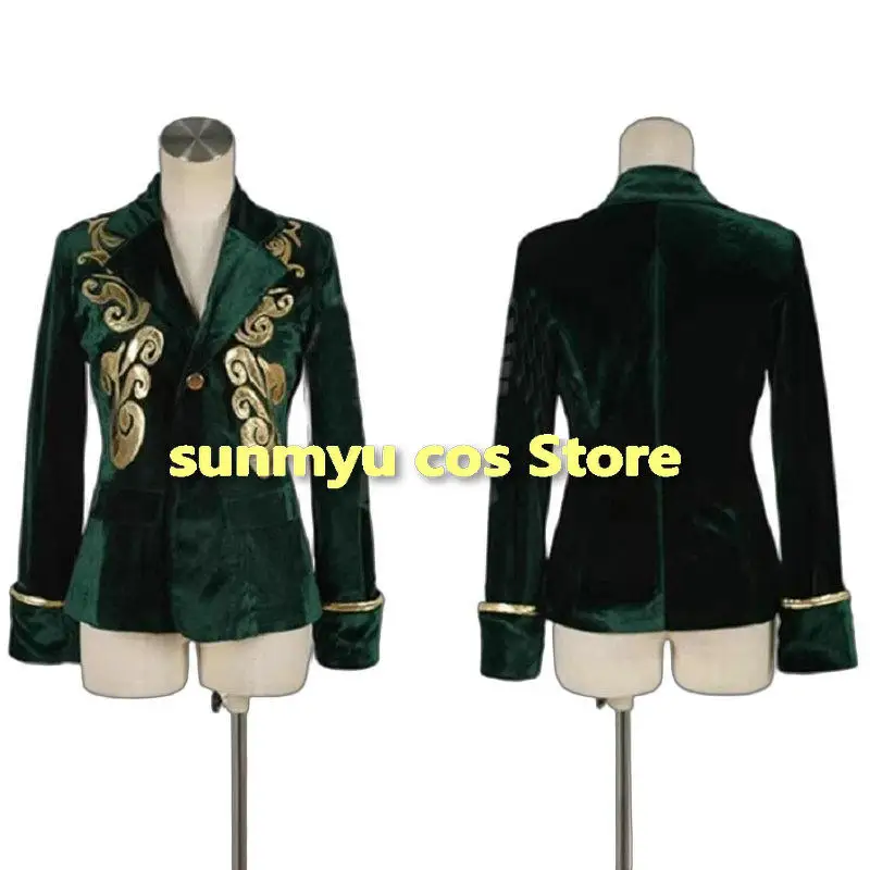 

Kaizoku Sentai Gokaiger Gokai Green Cosplay Costume Custom size Don Dogoier Cosplay