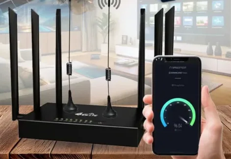 

ED128 Industrial grade 4Grouter LTE wireless WiFi enterprise CPE plug-in SIM, with outdoor antenna, American version