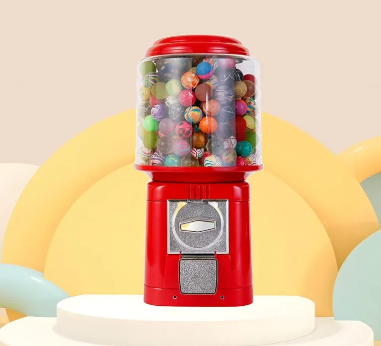 Commercial Different Country's Coin Operated Self-Service Peanut Bubble Ball GUMBALL Candy Twisting Vending Dispenser Machine