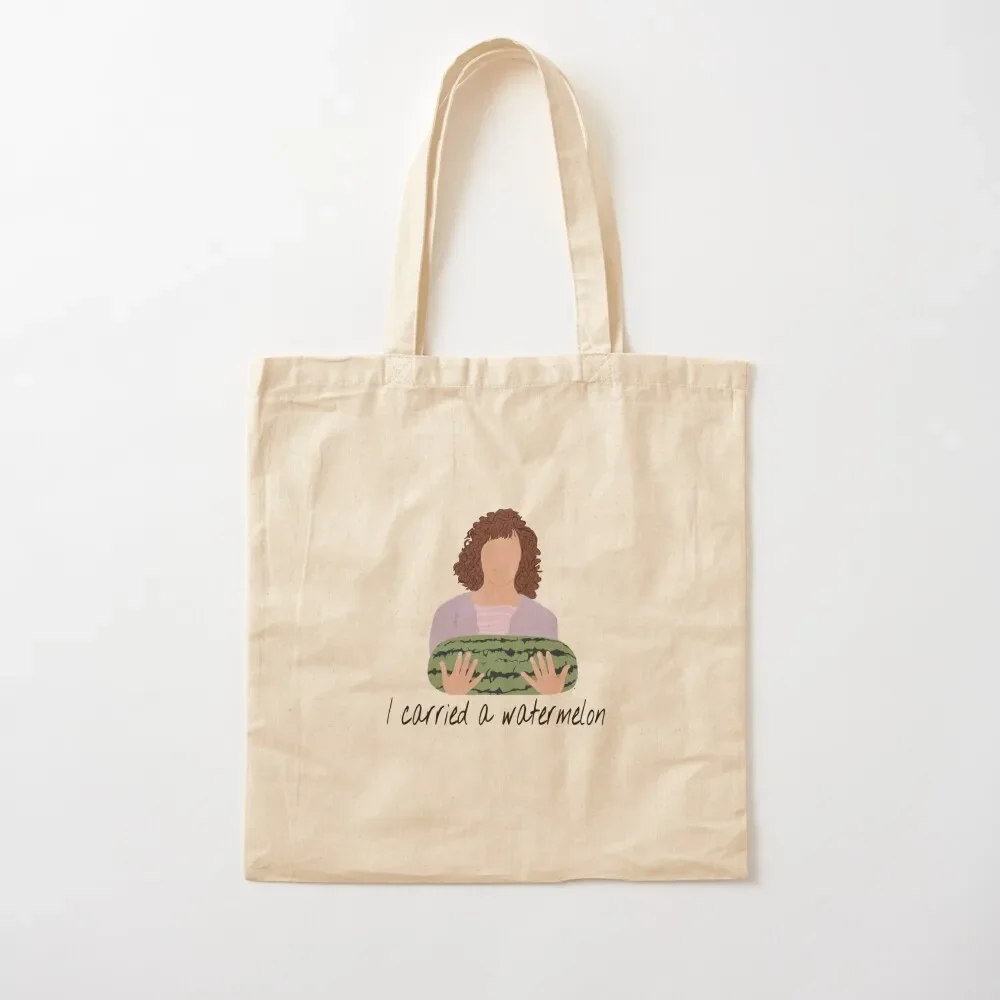 

I carried a watermelon Tote Bag great bag Fabric bag