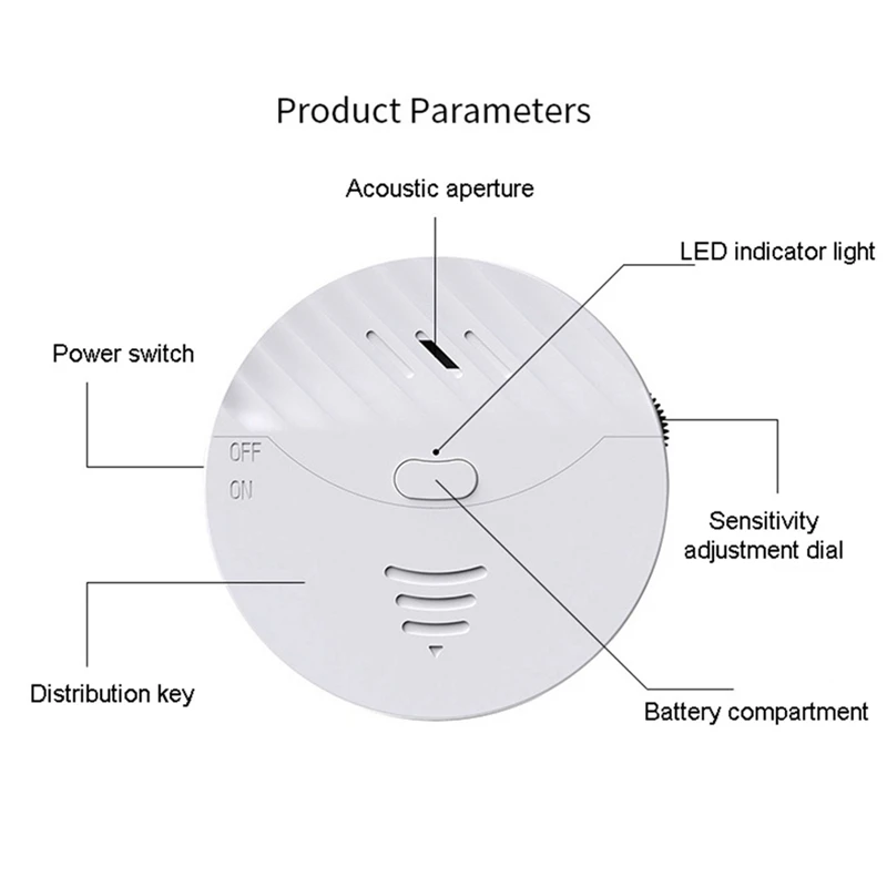 130db Smart Tuya Tür Fenster Vibrations alarm zur Warnung Einbrecher Eindringling Home Security Alarm