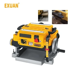 220V Multifunctional Woodworking Table Planing Pressure Planer Machine Small Planer Electric Thicknesser Apparatus Flat Machine