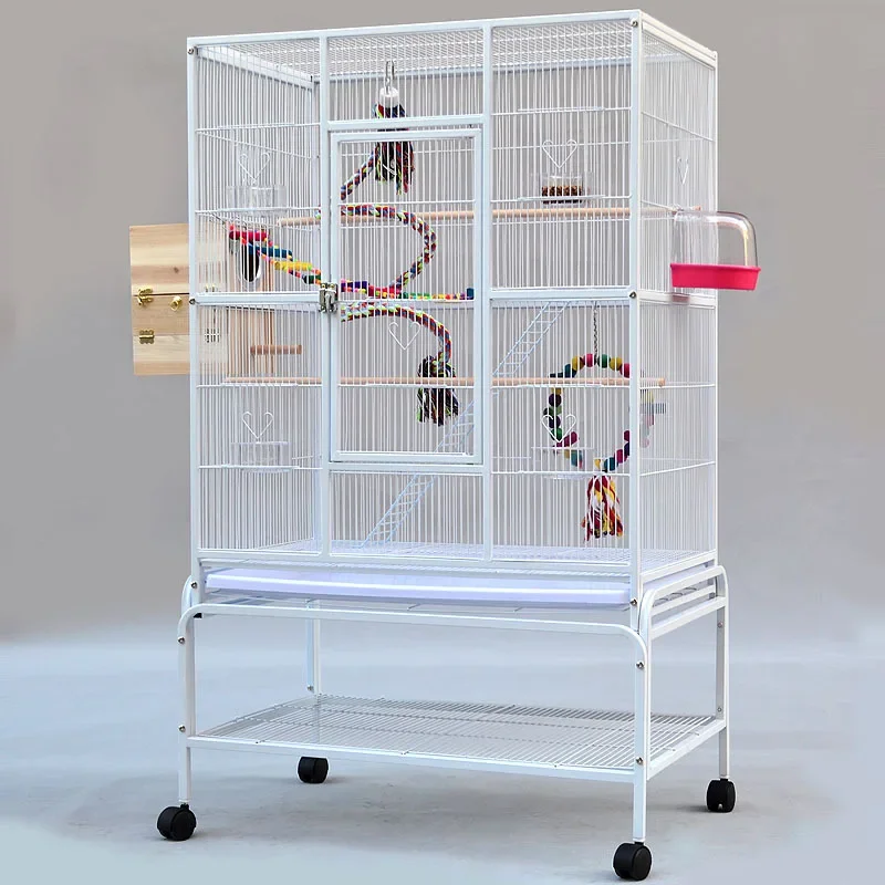 Supply Portable Wire Pet Bird Parrot Cage(A-421)