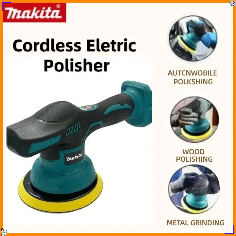 

Makita 8 Gears Digital Display Cordless Car Polisher Electric Polisher Car Waxing Polishing Machine For Makita 18V Battery