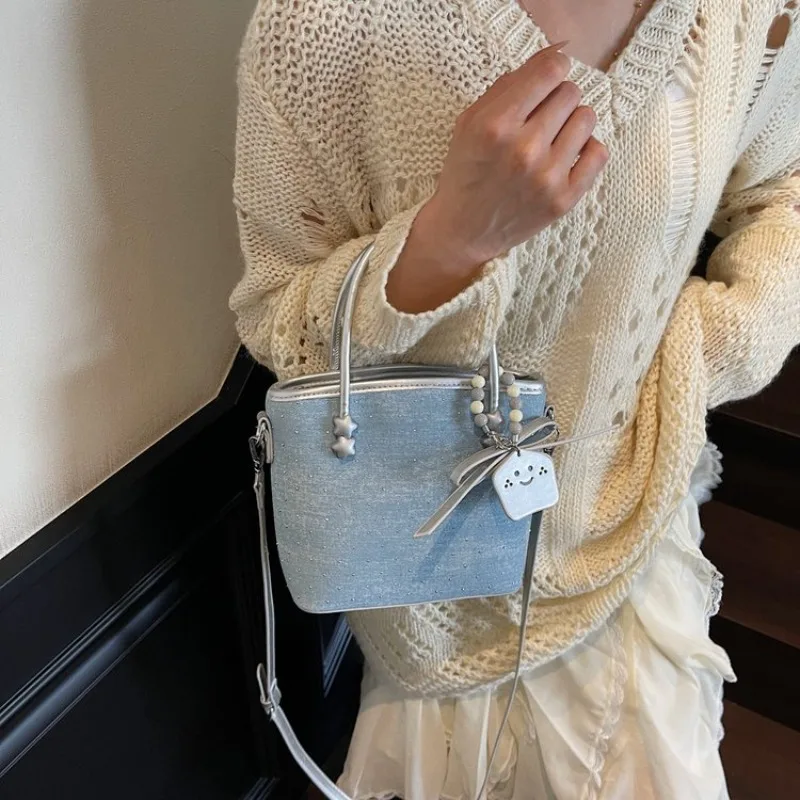 

Luxury Tote Messenger Purse Shopper Solid Color Commuter Elegant Leather Diaper Bag For Women Large Capacity Shoulder