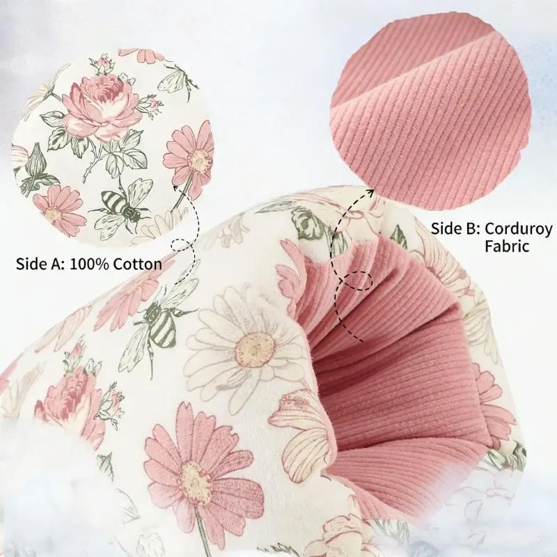 XXFE Almohada Transpirable para Reposabrazos Lactancia con Reposabrazos Tela Transpirable para Recién Nacidos Y Niños