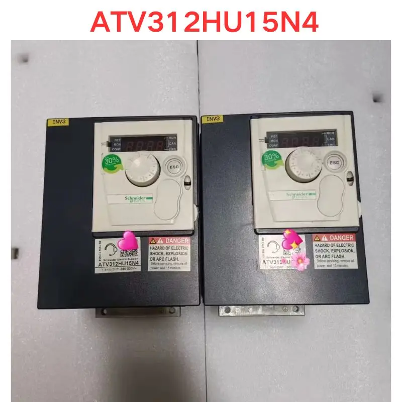 Used ATV312HU15N4 inverter Functional test OK