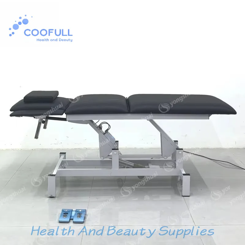 Coofull  Multi-Function Spa Table Modern Design Comfortable Leather Adjustable Massage Bed for Facial Skincare Beauty Bed
