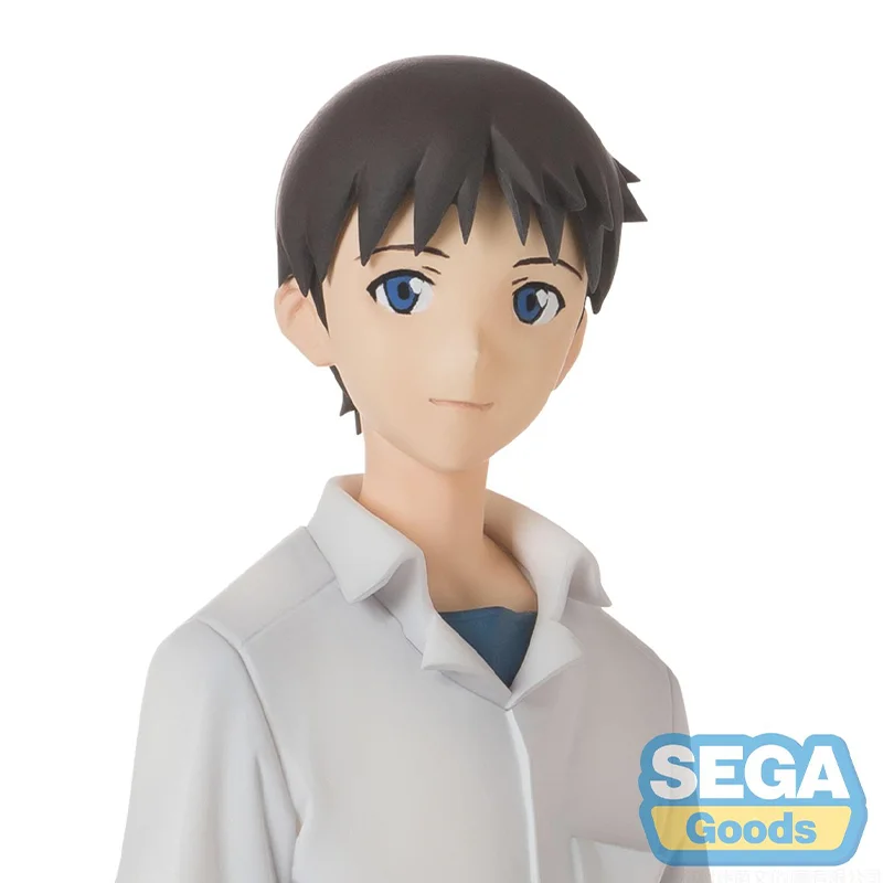 【أصيل 100%】SEGA Original Evangelion Shin Gekijouban Ikari Shinji High Premium Figure Seifuku Ver. ألعاب هدايا الرسوم المتحركة أنيمي