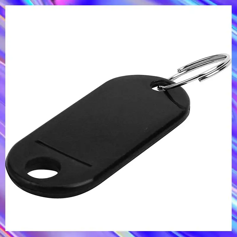 

Key Ring Tags(300Pcs Black)