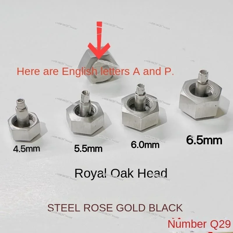 Watch handle Royal Oak Love DE All-steel handle head crown accessories 26470A men's women's  adjustment time P