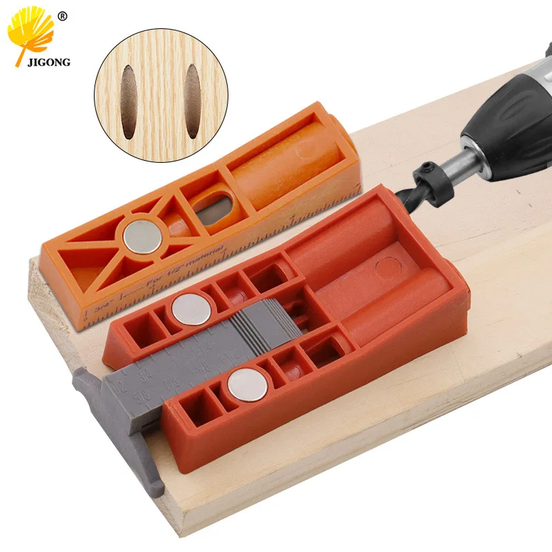 Woodworking Punch Positioner, Unilateral/Bilateral Punch Positioner, Drill Positioner, Oblique Hole Punch Positioner