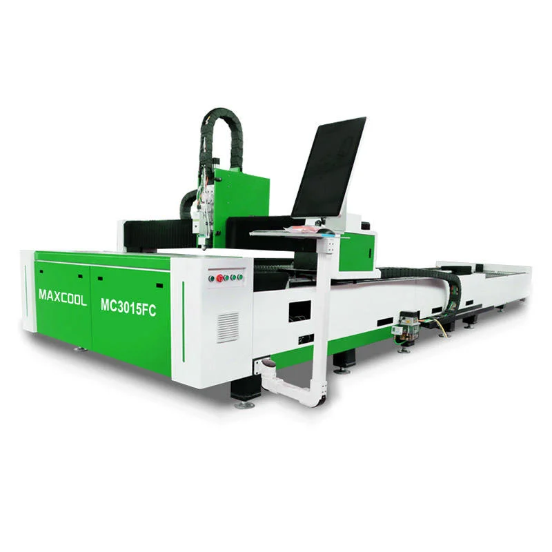 

Cost-effective 3015 Fiber Laser Cutter With Double Table 3kw 6kw 12kw Steel Metal Aluminum Copper Cutting Laser Price