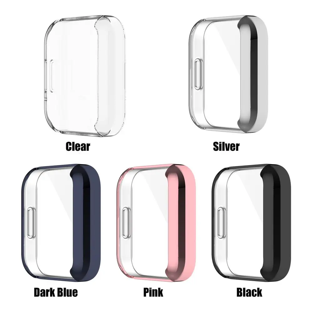 스마트 워치 풀 커버리지 프레임 보호 케이스 커버, TPU 스크린 보호대, Redmi Watch 2 Lite용