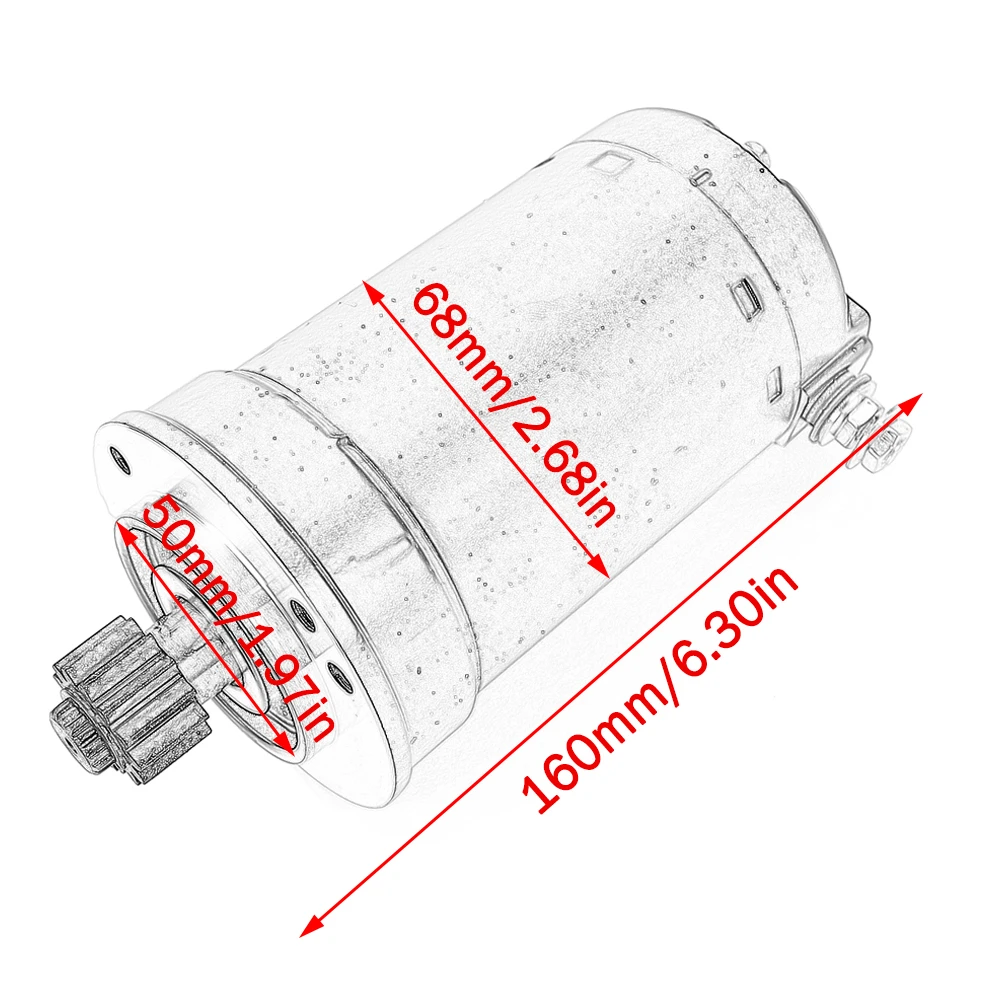 Rozrusznik do Ducati Monster 400 600 620 695 696 750 800 900 S2R S4 S4R Multistrada 620 Sport Touring ST2 ST4 OEM: 27040011 A — zdjęcie 7