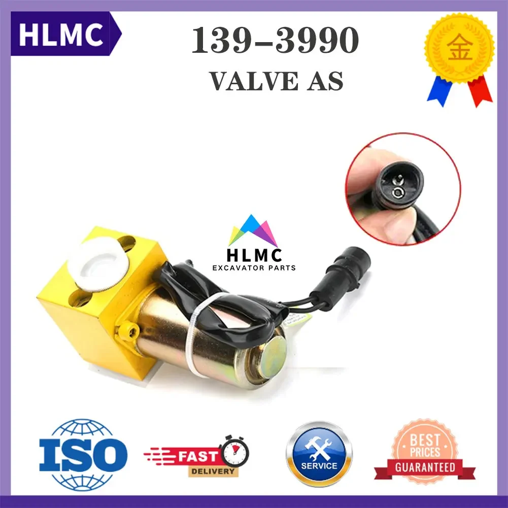 S6K Hydraulic Main Pump Spare Parts Excavator E320 E320B E320C Solenoid Valve Seat CA1393990 139-3990 1393990