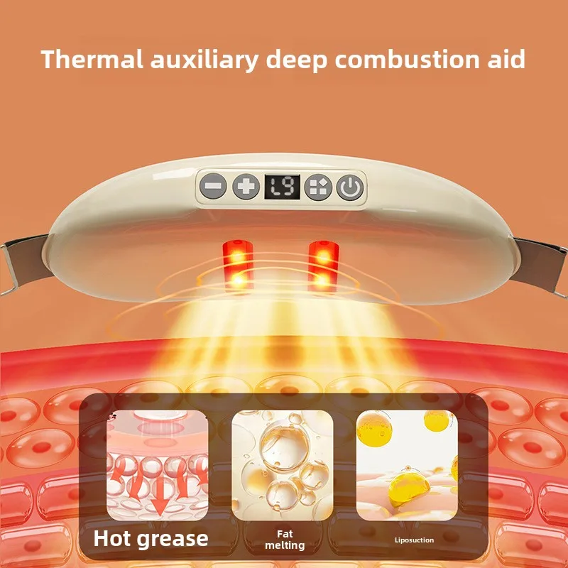 게으른 사람들을 위한 지방 제거 기계 체중 감량 쉐이킹 기계 온열 마사지 벨트 체중 감량 기기 날씬한 배 복부 마사지기