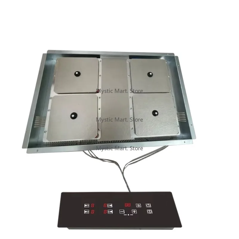 under Counter Invisible Induction Hob 220V Domino Style Cooker - Modern Kitchen Appliance for Efficient Cooking