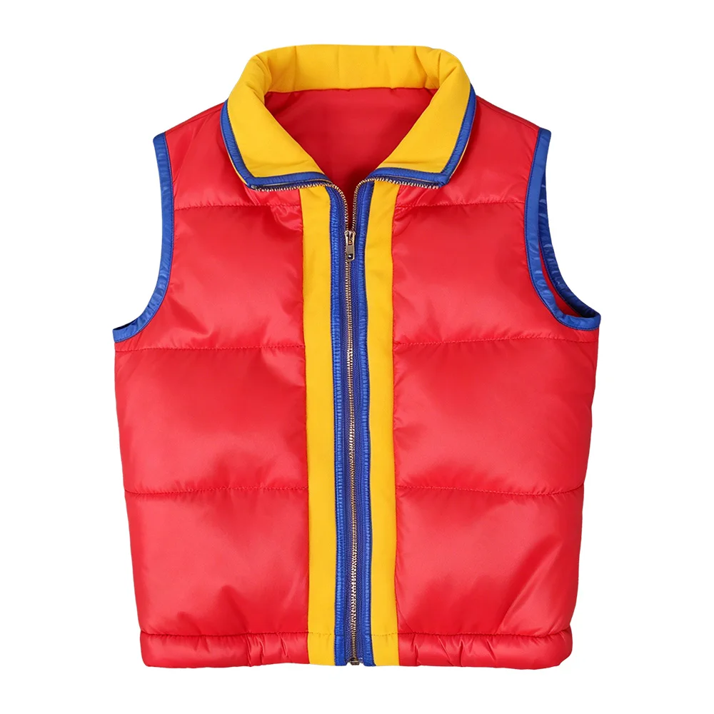 

TV ST 1985 Cosplay Dustin Henderson Red Vest Clothes Halloween Costume Carnival Outfit Suits Party Disguise Roleplay Boys Girls
