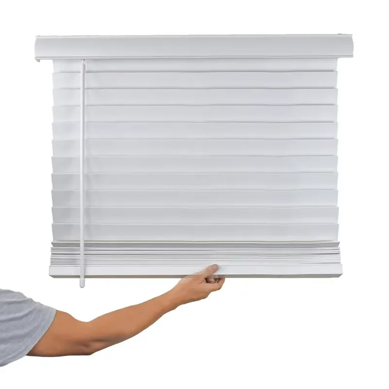 for 2 Inch Imitation Wood Blinds Window Coverings  Wooden Venetian Blind Curtains for Home Office Light Control Privacy