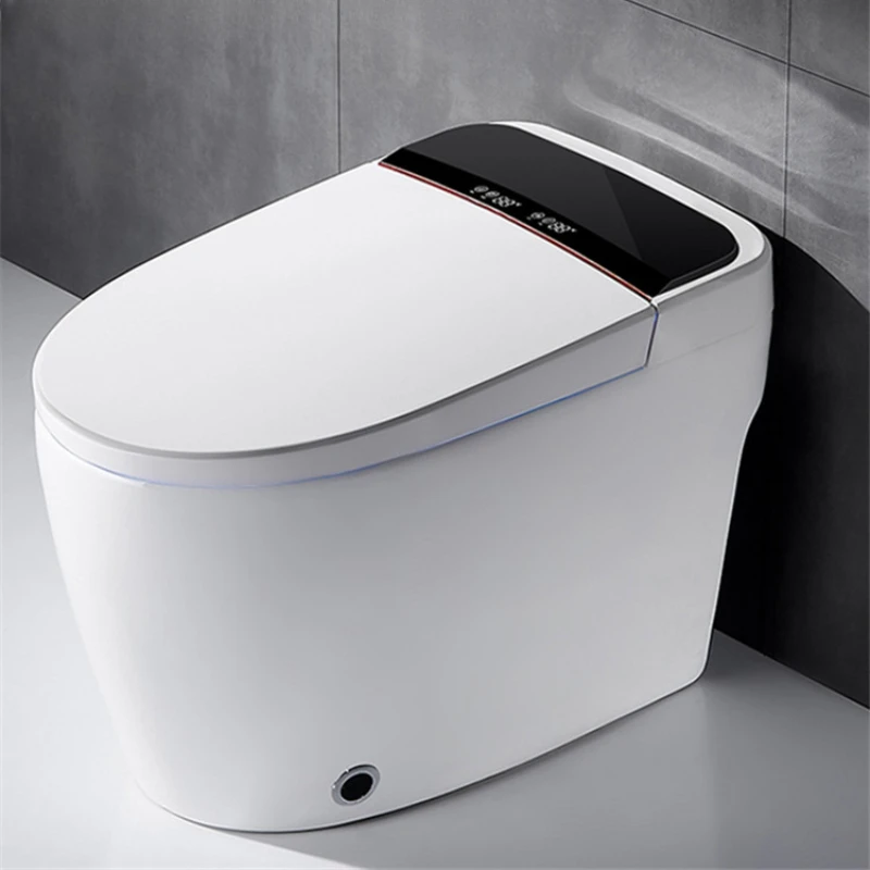 Intelligent toilet with no water pressure limit requirement, fully automatic induction flip integrated multifunctional toilet